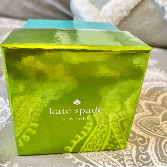 Kate Spade Pave Small Square Stud Emerald Earrings - Picture 4 of 9